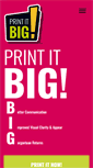 Mobile Screenshot of printitbig.com